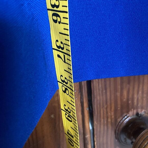 Banana Republic NWT Cream White Navy Blue Color Block Shift Dress Sz 14 - Picture 3 of 8